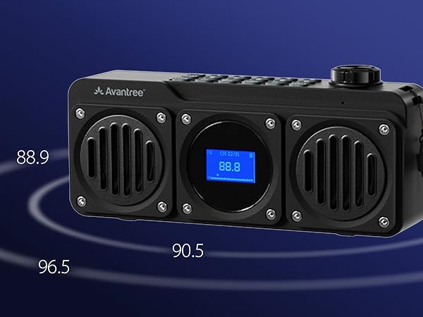 Avantree Boombyte can be used as a FM radio