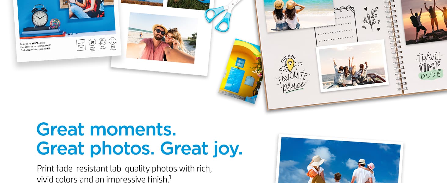 high-quality photo printing fade-resistant vivid colors
