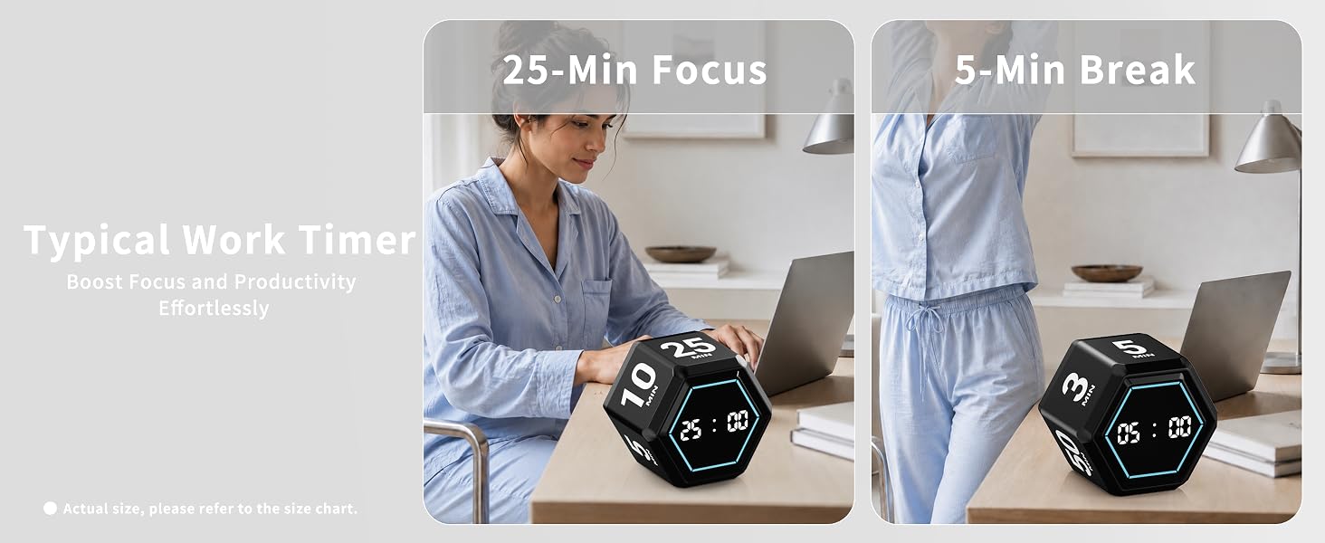 Rotating Productivity Timer