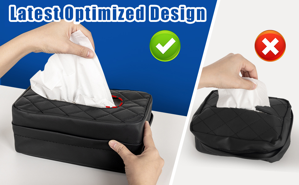 tissue holder for car