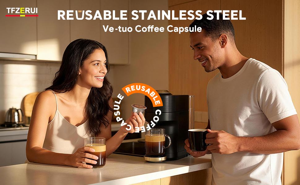 Refillable Coffee Capsule