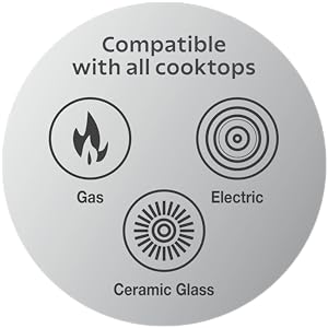 Dishwasher-Safe Stainless Steel Tri-ply Clad Cookware