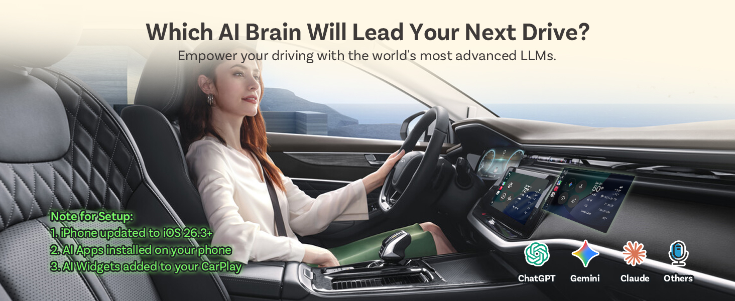 Your CarPlay, Now Powered by AI