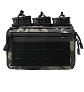 Tactical Triple Magazine Pouch,Molle Utility Tool Pouch with M4/M16 Enthusiast Large Capacity Uti...