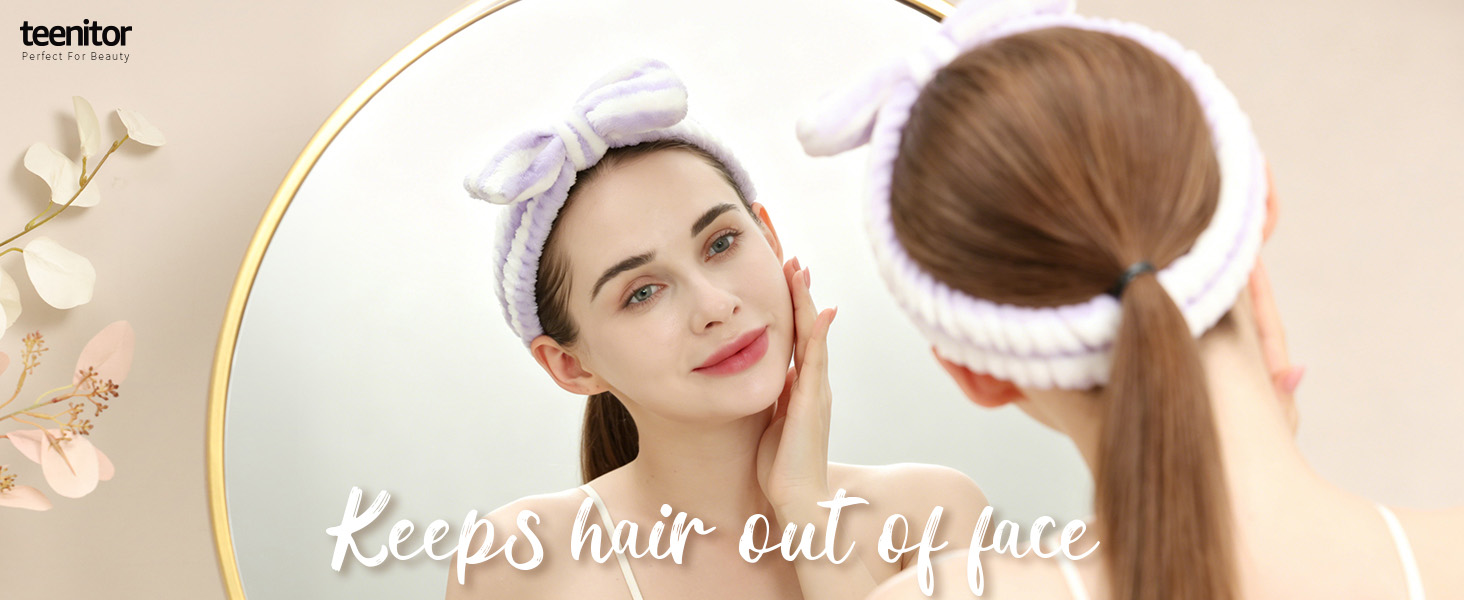 face wash headband