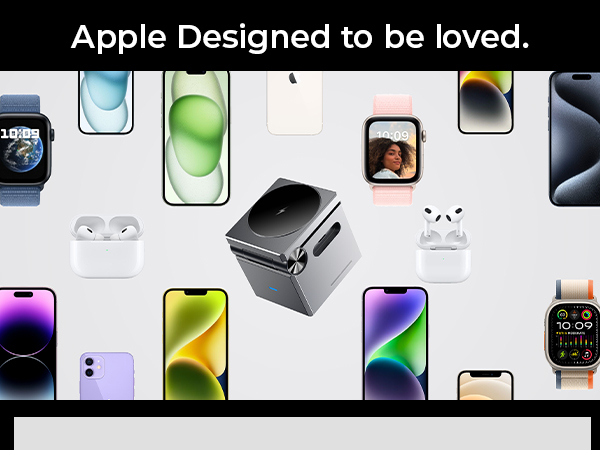 wireless iphone charger stand