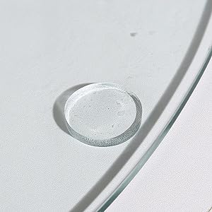 Near Invisible Under Glass Top