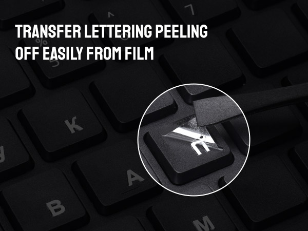 Keyboard Letter Sticker