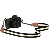 MoKo Camera Strap, Cotton Woven Camera Strap, Adjustable Universal Neck & Shoulder Strap for Digi...