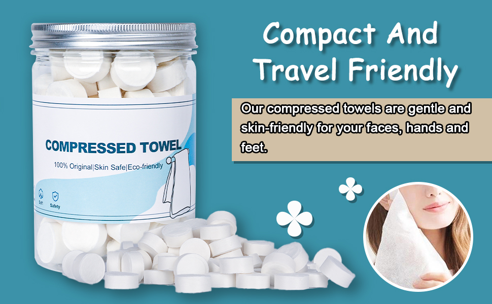 compressed towel