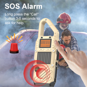 SOS ALert emergency weather survival radio