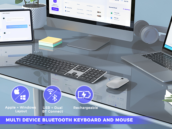wireless keyboard and mouse