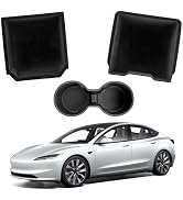 EYPINS 3PCS Center Console Organizer Tray for Tesla Model 3 Highland 2025 2024, Refresh Model 3 H...
