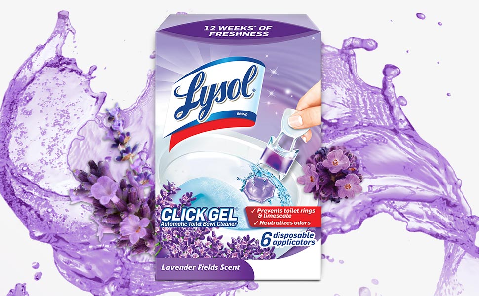 Lysol Click Gel Lavender Fields Scent