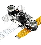 Arducam Day-Night Vision for Raspberry Pi Camera, Automatic IR-Cut Switching All-Day Image All-Mo...