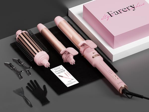auto rotating curling iron brush