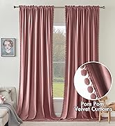 miulee velvet curtains