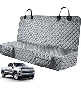 PETICON Dog Car Seat Covers for Truck Ford F-Series/Chevrolet Silverado/Ram/GMC Sierra, Waterproo...