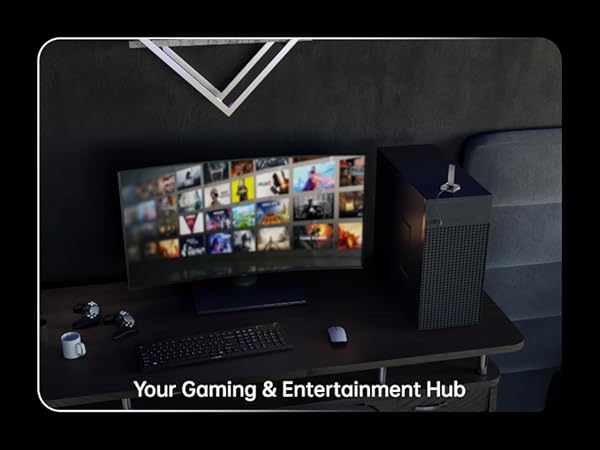 External M.2 SSD dock for smart TV and desktop computer storage expansion.