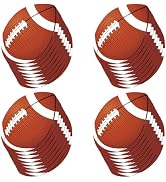 Vuzvuv 60Pcs 6In Paper Football Party Cutouts with 120Pcs Glue Points,Football Cut Outs Bulletin ...