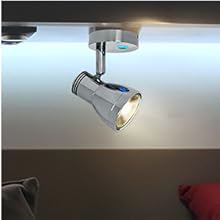 yacht bedroom reading light