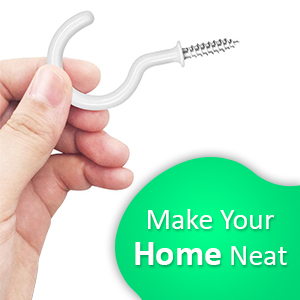 etoolia celing hook heavy duty use as hook nails, eye hooks for hanging, hooks for wind chime