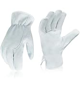 Intra-FIT Premium Goatskin/Cowhide Leather Driver Glove Work Gloves For General work Truck Drivin...