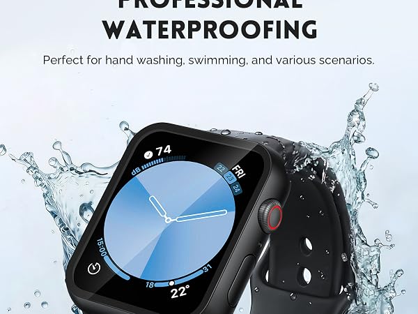 Waterproof Case for Apple Watch SE3/SE2/SE/S6/S5/S4 -P3