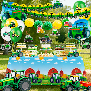 tractor birthday party supplies