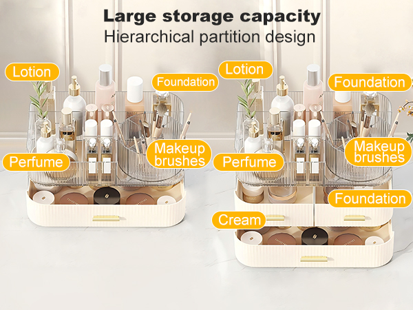 makeup organizer