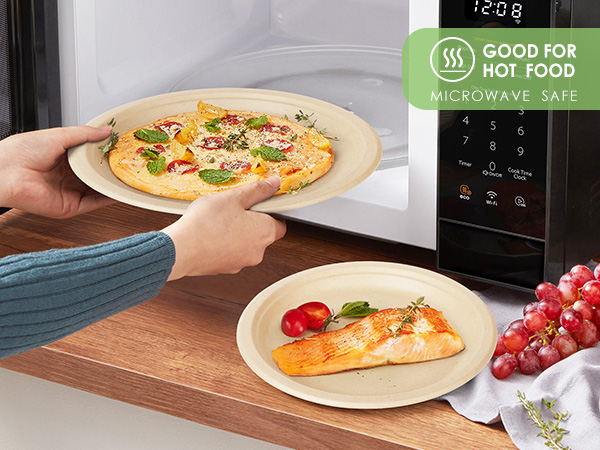 paper plates microwave safe