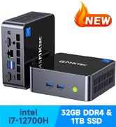 gmktec m3 ultra mini pc intel core i7 12700h office personal desktop computer business