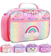 RHCPFOVR Kids Lunch Bag - Insulated Lunch Box for Boys Girls,Washable Lunch Bag and Reusable Todd...