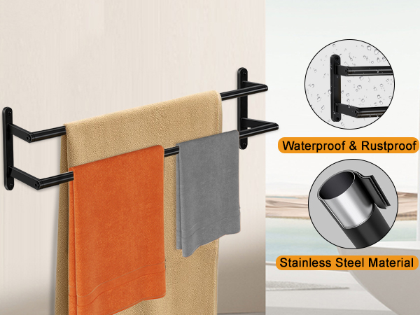Wall Mounted Towel Rack