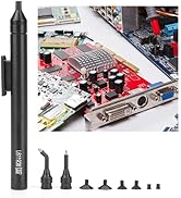Vacuum Suction Pen, Solder Removal Tool Kit with Suckers, One Button to Operate, for IC SMD