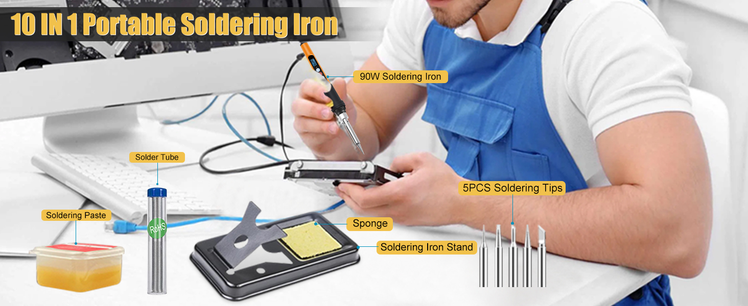 digital soldering iron