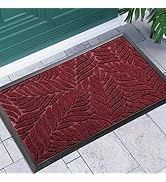Yimobra Front Door Mat Outdoor Indoor, 29.5x17 All-Season Waterproof Welcome Mat, All-Weather Out...