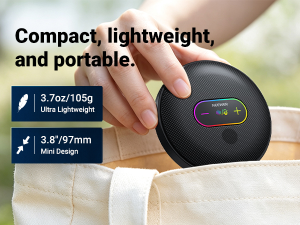 Compact, lightweight, and portable