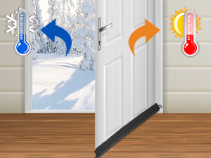 door wind stopper
