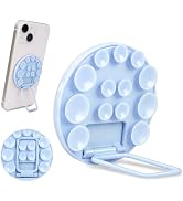 specheer Suction Cup Phone Mount, Silicone Strong Suction Adhesive Phone Grip, Adjustable Angle P...