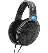 Sennheiser HD600 Headphones | Open-back design with noise isolation and ear cushions for studio m...