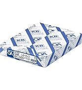 Kokuyo Letter Size (8.5 x 11 inches) KB Paper, 500 Sheets, 64gsm, 80 Bright - Perfect for Printin...