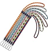 Foshine 6 Pack Lanyard Adjustable 6 colors neck lanyards Straps long for pen id badge holder keys...