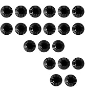 CouTunp 20PCS Car Door Shock Absorber Pad, Silicone Auto Buffer Sound Insulation Pad, Self Adhesi...