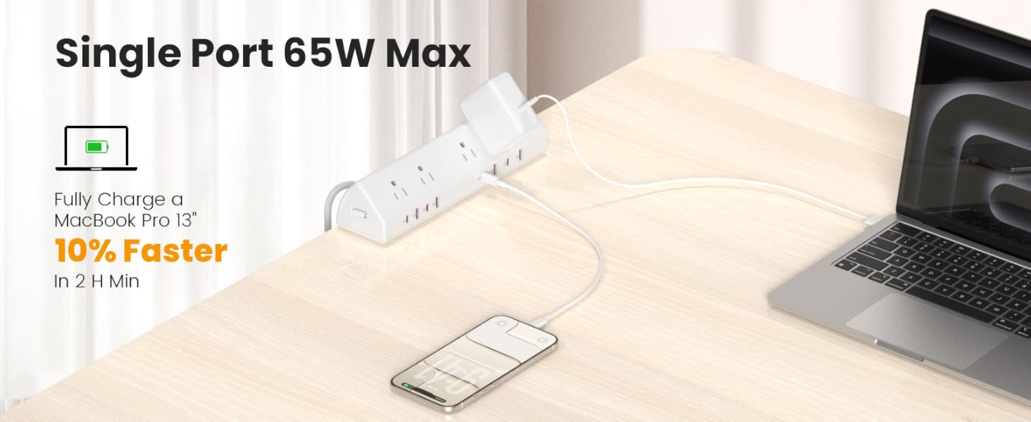 VILONG Desk Clamp Power Strip