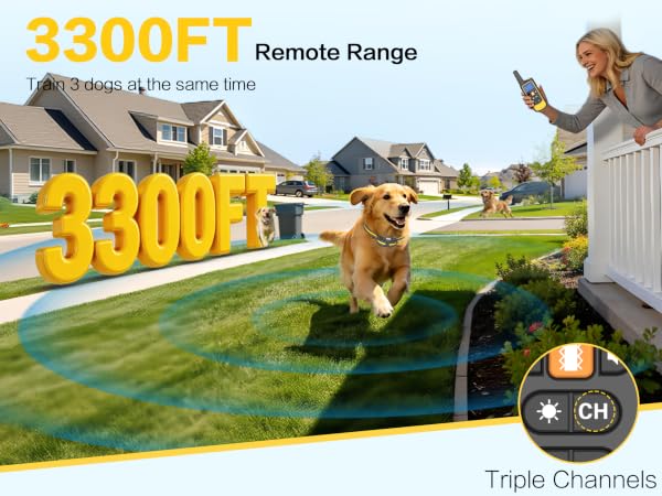 large dog shock collar with remote control