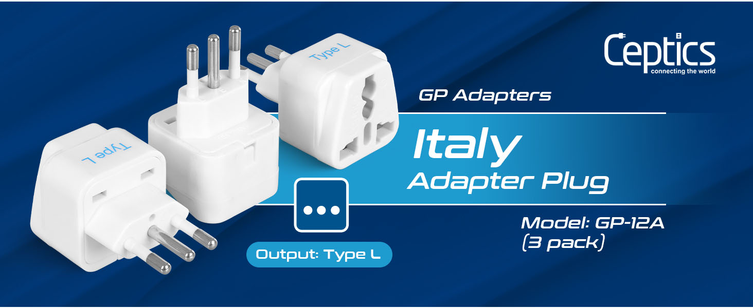 italy travel plug adapter
