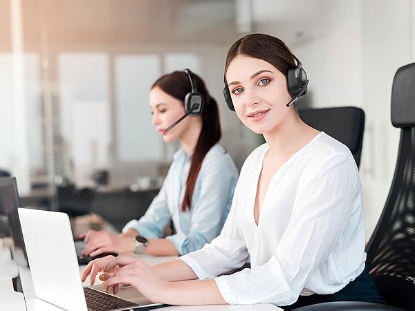 wireless office headset