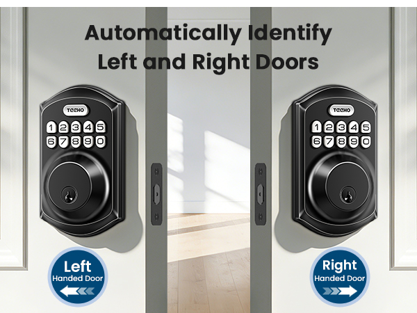Designed for both left- and right-handed doors, with a reversible design for strong compatibility.