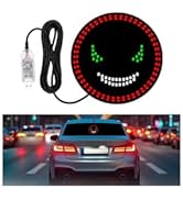 Led Devil Eyes Light for Cars, Devil Eyes Light for Windshield, USB Plug and Play Car Dynamic Dev...